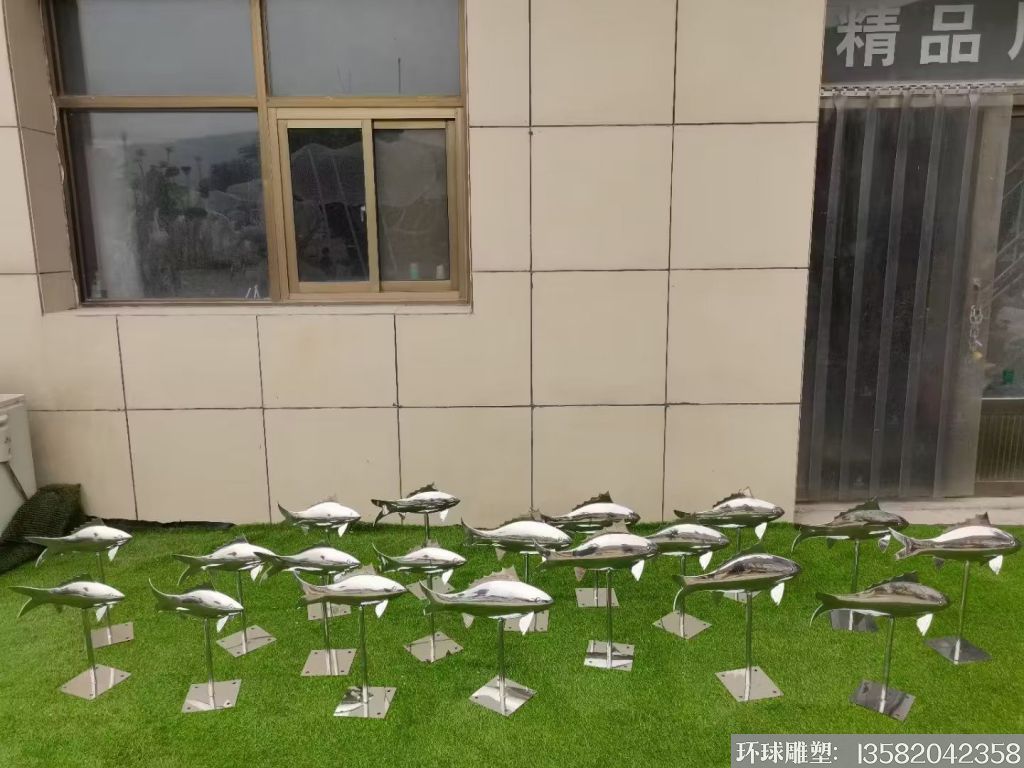 房产营销中心不锈钢雕塑